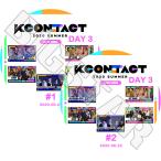 K-POP DVD KCONTACT 2020 SUMMER DAY 3  2枚SET 2020.06.22 IZONE TXT SF9 EVERGLOW ONF  LIVE コンサート KPOP DVD