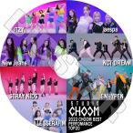 K-POP DVD 2022 CHOOM BEST PERFOMANCE TOP20 - STRAY KIDS/ NCT/ LE SSERAFIM/ ENHYPEN/ NEWJEANS/ NMIXX 他 音楽収録 KPOP DVD