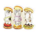 mofusand акрил зажим. ..-.-.. orange MFS-037