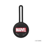 マーベル AirTag用 抗菌シリコンストラップ MARVEL ロゴ PG-DATSC09MVL (メール便送料無料)