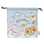 リラックマ リラックマのきょうりゅうごっこテーマ 巾着　CA01101