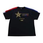  большой размер мужской SOUL SPORTS×STARDOM 5STAR-GP2025 собрание короткий рукав футболка черный 