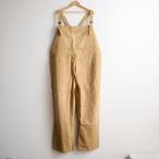 ５６サイズ　大きいサイズ　LYBRO by Nigel Cabourn / ライブロ　バイ　ナイジェルケーボン キャンバス / P-55 LYBRO DUNGAREE -CANVAS ベージュ