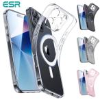 ESR iPhone 16 16 Pro 16 Plus 16 Pro MAX ケース MagSafe対応 カメラ保護 耐衝撃薄型カバー 黄ばみ防止 耐傷性 半透明クリア 透明 クリア ケース TPU