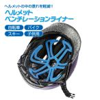 ヘルメット ベンチレーション ライナー ヘルメットライナー エアーヘッド ベンチライナー 蒸れ防止 髪型崩れ シリコン製 自転車ヘルメット クッション 衝撃緩和