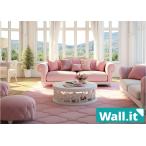 Wall.it A4 фигурка дисплей кейс специальный задняя сторона дизайн сиденье ширина направление высококлассный отель living салон диван симпатичный часть магазин диван .. белый розовый 