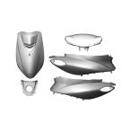  Jog original type exterior cowl set 5 point set silver silver has painted cowl Yamaha JOG SA36J bike parts center 