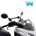 1年保証付き 国内生産 トリシティ125 トリシティ155 マルチガジェットマウントバー スマホマウントバー WORLDWALK製