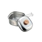 * Captain Stag UH-4202 нержавеющая сталь прямоугольник ramen кухонная утварь 1.3L