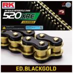 * новый товар RK цепь BG520XRE ED. BLACK/GOLD 110L стандартный товар 
