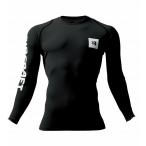 バートル 4055 アイスフィッテッド 長袖Tシャツ ブラック XLサイズ 春夏用 接触冷感 防臭 吸汗速乾 作業服 作業着