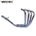 CB750F RC04 マフラー レビューを書いてエンブレムプレゼント GT508 50.8φ メッキ バーテックス CB750F RC04 マフラー