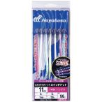 ハヤブサ SR130-11-3 ピカイチスティック スイッチドット 11cm シングル 鈎11号/ハリス3号 7本鈎1セット 船釣り 仕掛け 胴突 釣具 Hayabusa