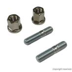 KN план BOLT-MM2 muffler болт с двойной резьбой 2 глубокий гайка есть 6mm мотоцикл Honda серия скутер ремонт 
