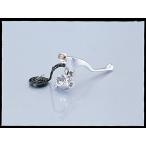 キタコ 525-0701101 右ショートレバー&ホルダー （シルバー/ミラーホルダー付)