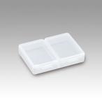 メイホウ FB-2 クリア 94×71×19mm 1個 ツインケース フックケース 小物入タックルボックス ツールボックス 道具箱 釣具 フィッシング MEIHO