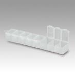 メイホウ 8連ケース クリア 176×36×26mm 1個 パーツケース 小物入 道具箱 釣具 フィッシング MEIHO