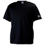 MIZUNO ミズノ 32JA6156 Tシャツ 半袖 ランバードロゴ ユニセックス メンズ/レディース ブラック Mサイズ