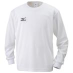 MIZUNO ミズノ 32JA6427 Tシャツ 長袖 ナビドライ ジュニア ホワイト 160サイズ