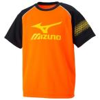 MIZUNO ミズノ 32JA7442 Tシャツ 半袖 ジュニア オレンジクラウンフィッシュ×ブラック 130サイズ