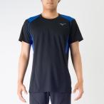 MIZUNO ミズノ 32MA7104 Tシャツ 半袖 アイスタッチ メンズ ブラック 3XLサイズ