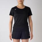 MIZUNO ミズノ 32MA7212 ソーラーカットTシャツ 半袖 レディース ブラック Mサイズ