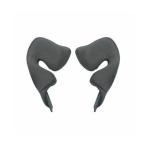 OGK ASAGI(アサギ) チークパッドセット ダークグレー S(29mm) 左右セット 内装 クッション ヘルメットパーツ 補修 カブト Kabuto