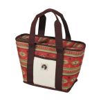 キャプテンスタッグ UE0594 CSネイティブ トートクーラーバッグ レッド 4L 保冷バック バーベキュー アウトドア キャンプ UE-0594