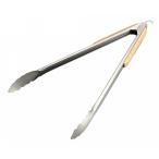 Yahoo! Yahoo!ショッピング(ヤフー ショッピング)キャプテンスタッグ UG3228 BBQ ウッドグリップトング 35cm 調理器具 バーベキュー アウトドア キャンプ UG-3228