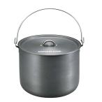 キャプテンスタッグ UH4105 アルミつる付寸胴鍋 28cm なべ 調理器具 バーベキュー アウトドア キャンプ UH-4105