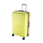 キャプテンスタッグ UV0013 グレル トラベルスーツケース TSAロック付ハードフレームタイプ アップルグリーン Lサイズ コロコロ かばん 鞄 旅行 UV-0013