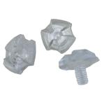 RSタイチ HJP622 バイザースクリューセット クリア ワンサイズ i50 ヘルメット用補修部品 HJP622CL01