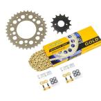 サンスター KS3F603 スプロケット&チェーンキット ゴールド 520 フロント14T リア35T 3点セット ホンダ GB350/S/C 21年-25年 スプロケ チェーン