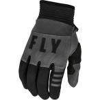 FLY 376-911YL 23 F-16 MXグローブ ダークグレー/ブラック L キッズ バイク 子供 手袋 ストレッチ 通気性