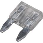プロツールス TOOL415 ミニ平型ヒューズ 25A クリア 縦16×横11×厚み4mm 5個入 電装部品 整備 メンテナンス カスタムジャパン