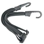 プロツールス TOOL545 荷台用ゴムひもフック付 ブラック 13mm×0.6m 1本 キャリア 荷物台用 カスタムジャパン