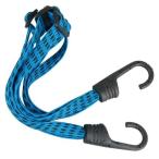 プロツールス TOOL547 荷台用ゴムひも伸縮調整付フック付 ブルー 13mm×0.6m 1本 キャリア 荷物台用 カスタムジャパン
