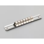 デイトナ 18924 ソケットレール 3/8インチ(9.5mm) スチール製 角クリップ7個付き バイク 工具