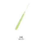クロスファクター CLR402 サイコディグリンガー UVL/UVレモン 1.5インチ 10本入 ワーム ルアー 疑似餌 アジ メバル 釣具 つり フィッシング cross factor