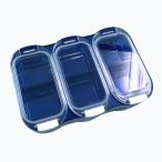 キザクラ 085963 Z-BOX Another(ゼンソウボックス アナザー) 深底6マス(表裏) ブルー 仕掛け入れ 小物入れ ケース 収納 防水 釣具 つり kizakura