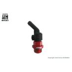 KN企画 02B0042R-KN UmaRacing 45度オイルブリーザーアタッチメントA レッド シグナス PCX モンキー グロム エイプ カブ ズーマー