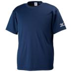 MIZUNO ミズノ 32JA6156 Tシャツ 半袖 ランバードロゴ ユニセックス メンズ/レディース ドレスネイビー 2XLサイズ