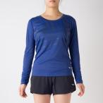 MIZUNO ミズノ 32MA7240 ソーラーカットTシャツ 長袖 レディース マザランブルー Sサイズ