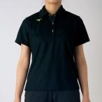 MIZUNO ミズノ 32MA7380 ポロシャツ 半袖 レディース ブラック Sサイズ