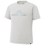 MIZUNO ミズノ A2MA7031 プリントTシャツ 半袖 ドライベクター メンズ ベイパーシルバー Lサイズ