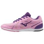 MIZUNO ミズノ K1GC1721 マキシレーサーJX シューズ グリップモデル ジュニア ピンク×パープル 21.5cm