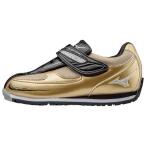 MIZUNO ミズノ K1GD1734 ワイルドキッズスター3 キッズシューズ ゴールド×シルバー 16.0cm