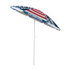 キャプテンスタッグ UD0060 アポロ UVカットパラソル レッド 180cm 傘 アンブレラ 日除け アウトドア キャンプ UD-0060
