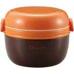 キャプテンスタッグ UE3363 CSランチどんぶりジャー ブラウン 420ml 保温 弁当箱 丼 アウトドア キャンプ UE-3363