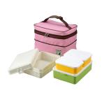 キャプテンスタッグ UE553 CSシャルマン ファミリーランチボックス ピンク お弁当箱 アウトドア キャンプ UE-553